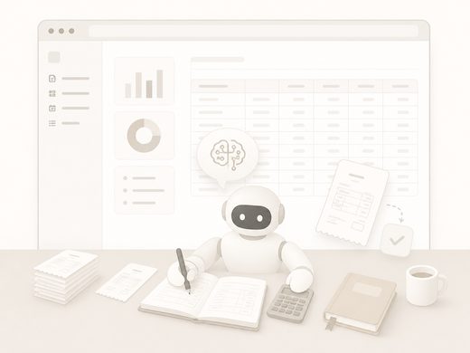 AIが仕訳ドラフトを作成